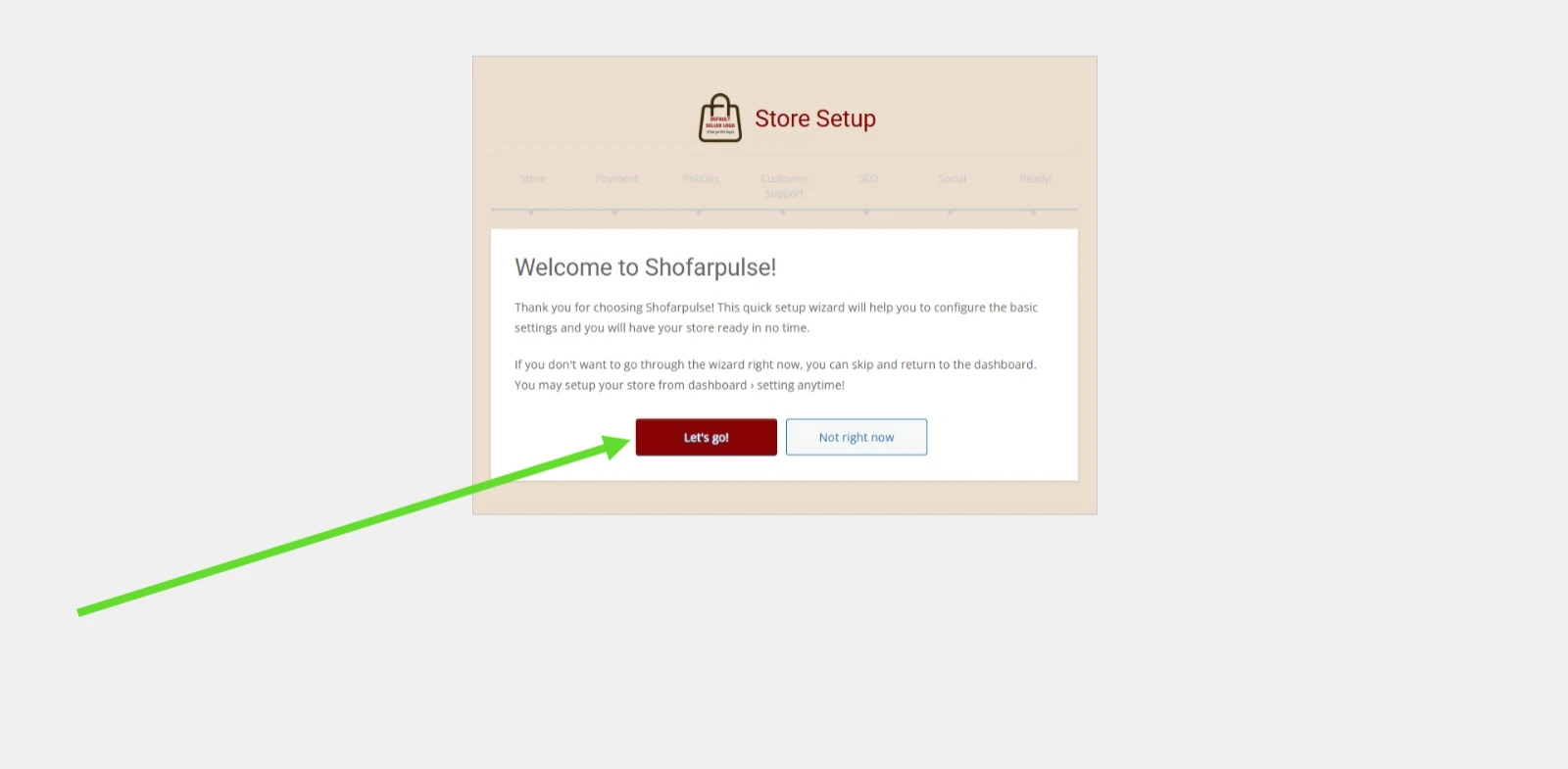 onboarding screen