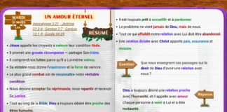 Un amour éternel étude de la leçon de l’École du Sabbat montrant l’amour immuable de Dieu et Sa relation avec les croyants