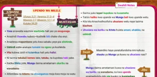 Upendo wa Milele somo la Shule ya Sabato likionyesha upendo wa Mungu usiobadilika na uhusiano na waumini
