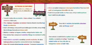 Kuishi Leo ikionyesha Mkristo akiomba kando ya Biblia iliyo wazi huku akitafuta uamsho wa kiroho na kujiandaa kwa Kurudi kwa Yesu Mara ya Pili