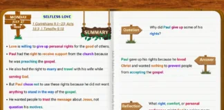 Cover image for Selfless Love from the Adult Sabbath School Bible Study Guide (ABSG Q3 2026), highlighting surrendering personal rights for the sake of the gospel.