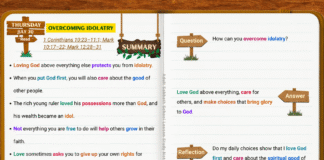 Cover image for Overcoming Idolatry from the Adult Sabbath School Bible Study Guide (ABSG Q3 2026), focusing on putting God first, rejecting modern idols, and living for His glory.