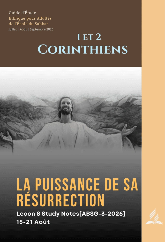 ABSG Q3 2026 Lecon 8 Notes La puissance de Sa resurrection