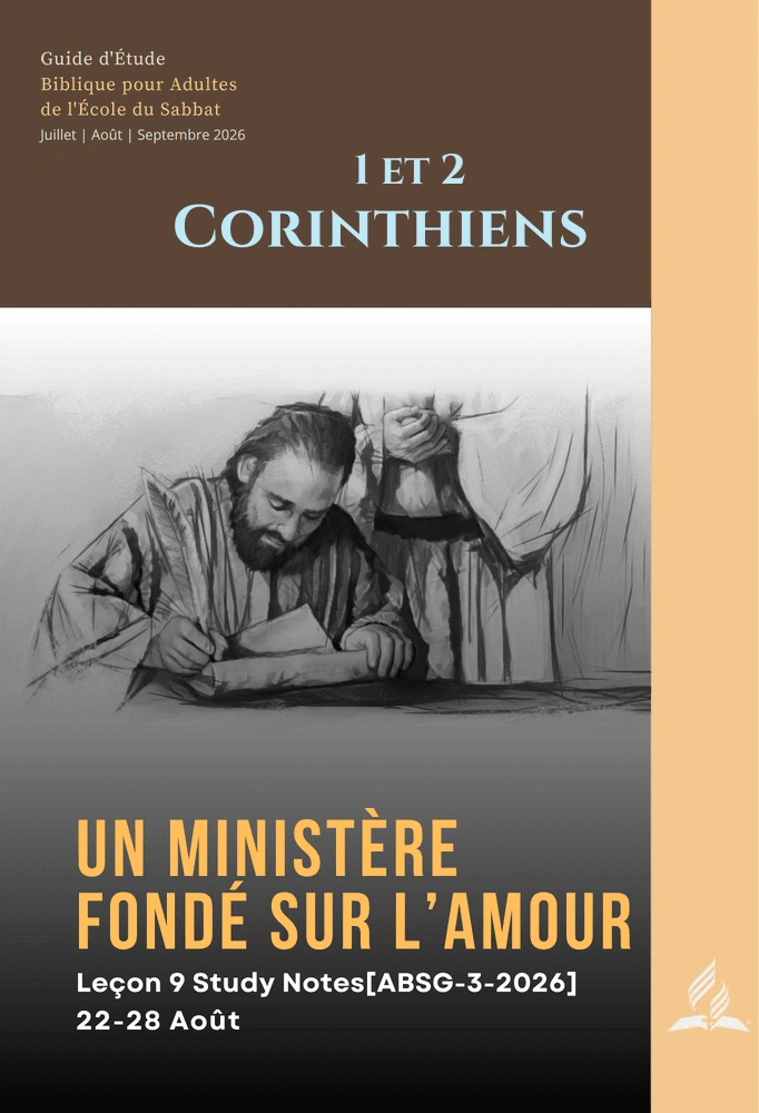 Leçon 9 de l’École du sabbat 2026 sur le ministère guidé par l’amour
