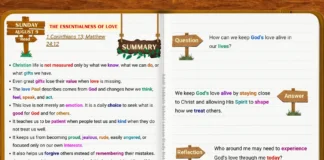 Cover image for The Essentialness of Love from Lesson 7 of the Adult Sabbath School Bible Study Guide (ABSG Q3 2026), highlighting Christlike love, patience, kindness, forgiveness, and Christian character.