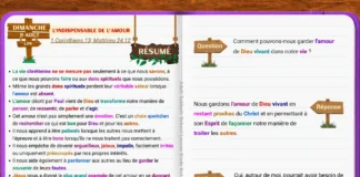 Image de couverture de L’indispensable de l’amour, tiré de la leçon 7 du Guide d’étude biblique de l’École du sabbat des adultes (ABSG T3 2026), mettant en évidence l’amour semblable à celui du Christ, la patience, la bonté, le pardon et le caractère chrétien.