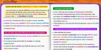 Comprendre 2 Corinthiens 2:4 et découvrir comment la correction chrétienne doit être guidée par l’amour, la repentance, le pardon et la restauration
