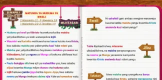 Matunda ya Huduma ya Kweli yakionyesha jinsi maisha yaliyobadilishwa yanavyodhihirisha neema ya Mungu na kazi ya Kristo