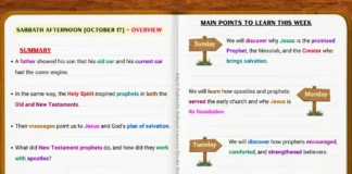 Lesson 4 Overview about New Testament prophets, their ministry, and the importance of testing teachings by God's Word