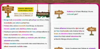 Yohana Mbatizaji akiwaandaa watu kwa ajili ya Yesu kupitia ujumbe wa toba na imani