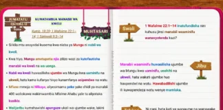 Somo la Kuwatambua Manabii wa Kweli likimwonyesha Mikaya akiwasilisha kwa uaminifu ujumbe wa Mungu kwa Mfalme Ahabu.