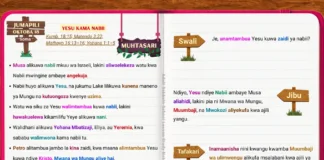 Yesu Kama Nabii, Masihi aliyeahidiwa, Mwana wa Mungu, Muumbaji na Mwokozi.